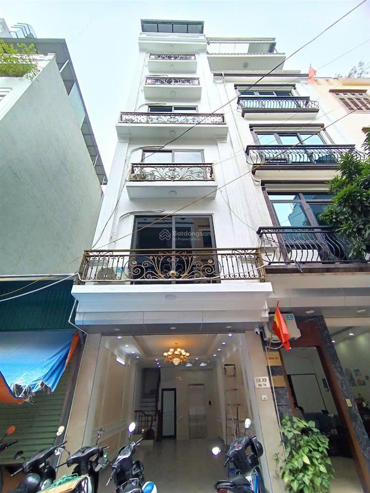 Cho thuê nhà khu dịch vụ vạn phúc, hđ	dt 50 m2 x 6 tầng 1 tum, thông sàn, thang máy điều hòa nóng l