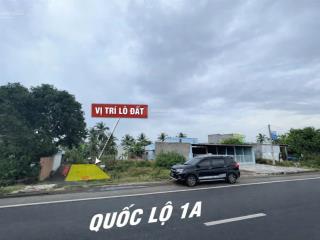 Bán đất mặt tiền quốc lộ 1a  thị trấn phan rí cửa  bình thuận 1 tỷ 380 triệu