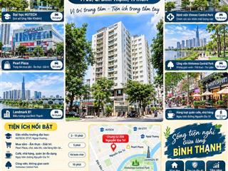 Bán căn cc 208 nguyễn gia trí bình thạnh diện tích 67,7m2, 2pn full nội thất giá 3,7tỷ thắng tl