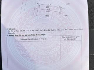 Đất dịch vụ phú vinh an khánh  42m vuông đẹp  không lỗi phong thủy  gần đại lộ  vừa tầm tiền
