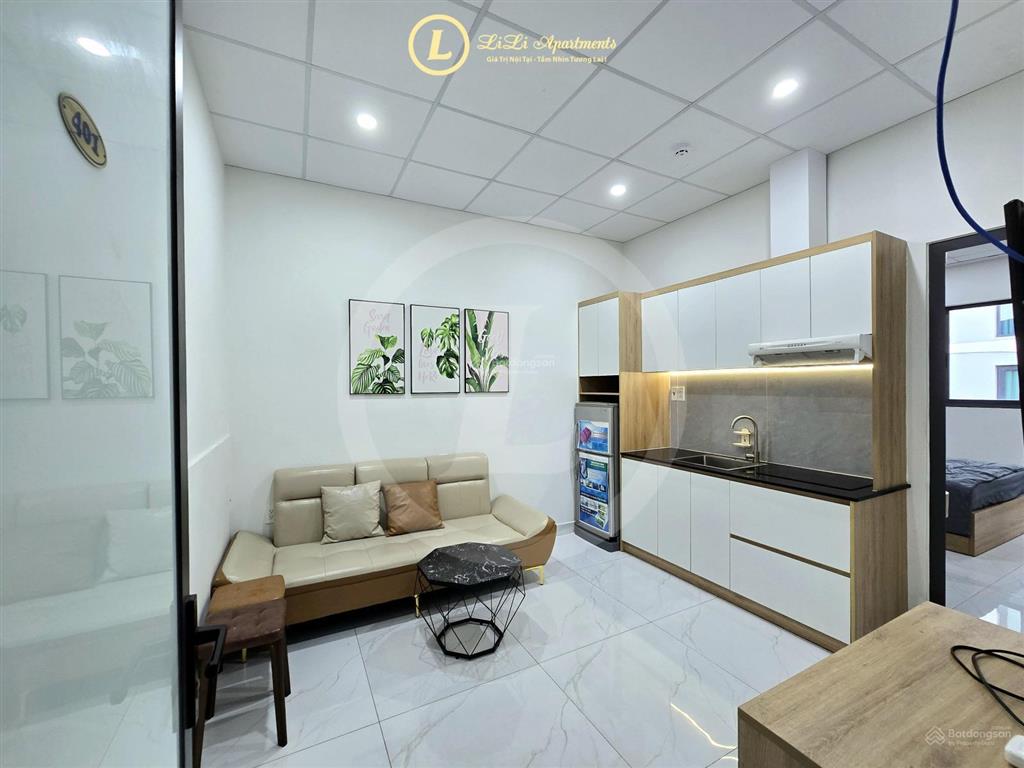 Căn hộ 1 phòng ngủ thảo điền cao cấp  full nội thất cho nuôi pet  nhà mới  dv dọn phòng