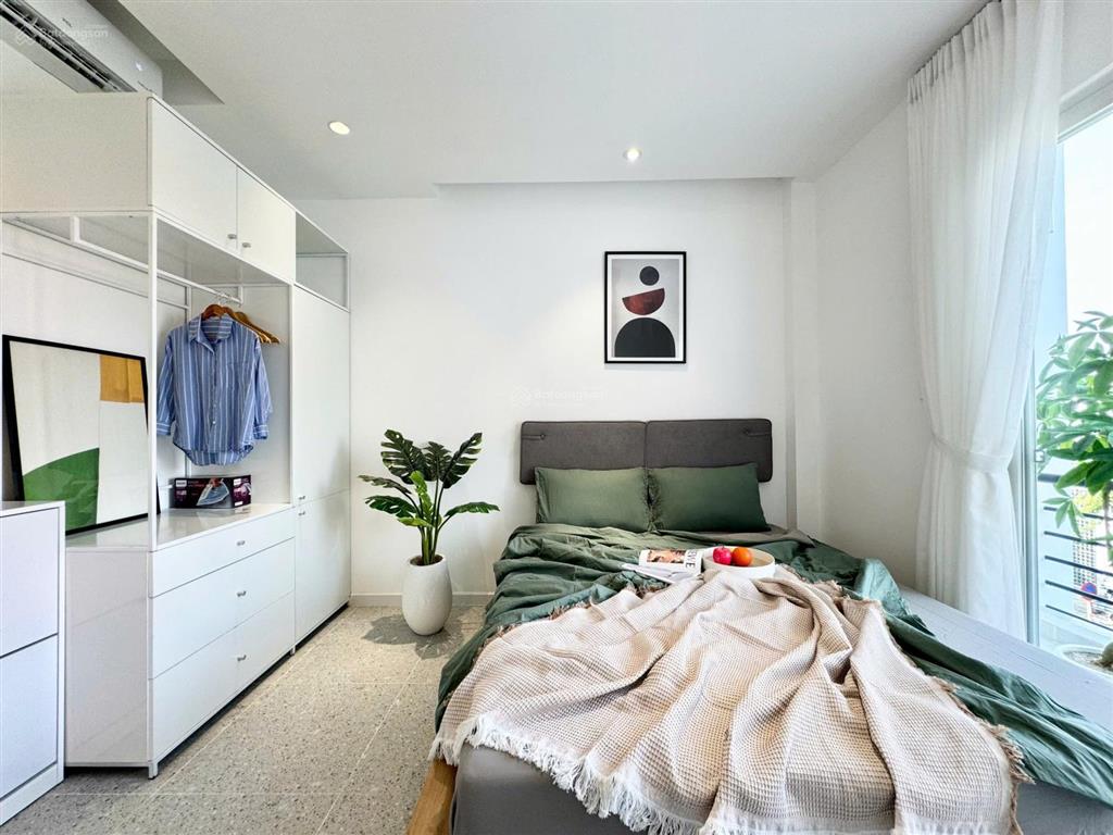 Studio gần metro thảo điền  full nội thất ban công tối giản