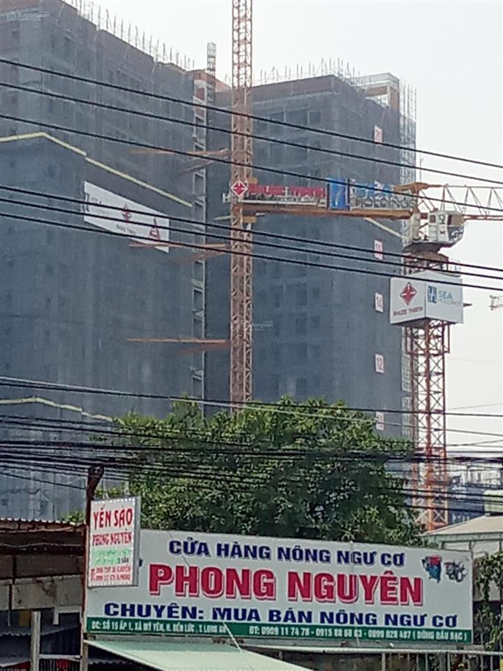 Cần bán đất mặt tiền quốc lộ 1a mỹ yên long an củ.cách chợ bình chánh tp hcm chỉ 2km . dt. 40x50