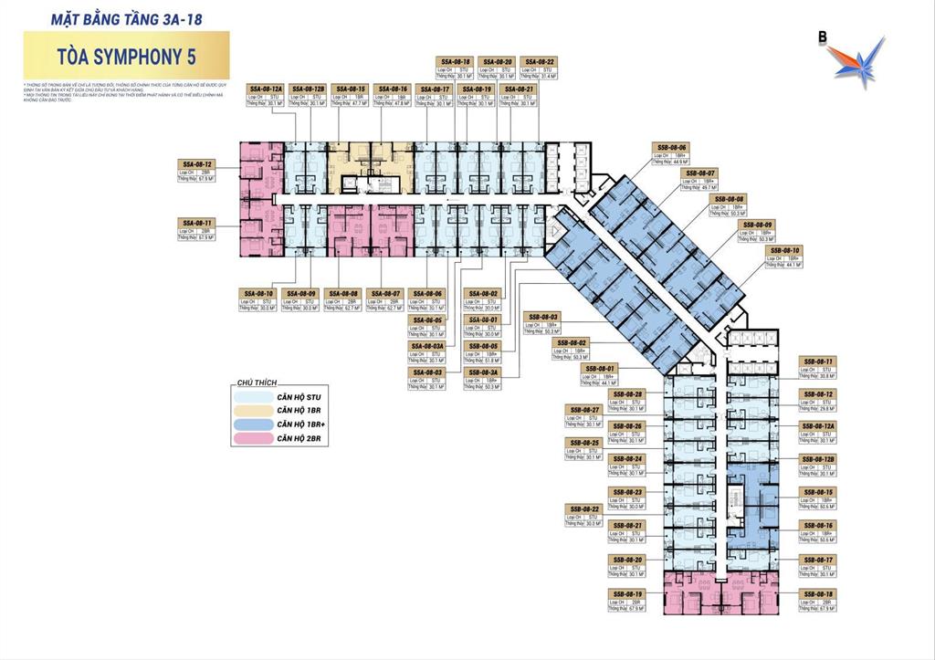 Hàng hiếm sun symphony 5 studio  tầng trung  30,1m2 view biển giá chỉ 1,9 tỷ  đầu tư là có lời