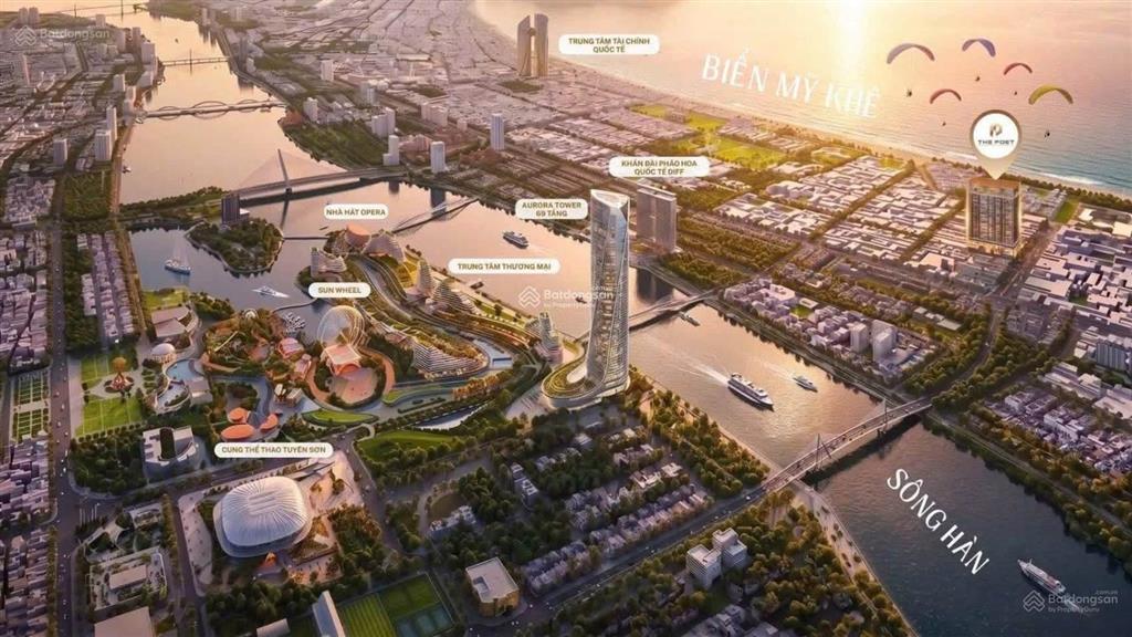 Booking đặt chỗ, căn hộ sun galaxy complex sông hàn, view trực diện khán đài diff&dowtown 69 tầng