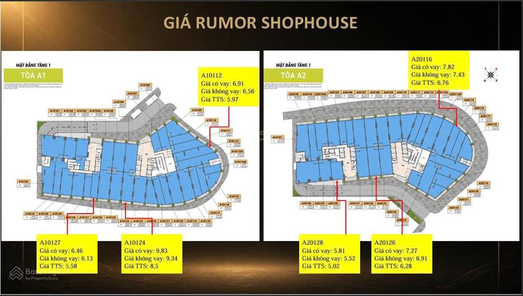 Shophouse khối đế sun cora sở hữu lâu dài, giá chỉ 78 triệu/m2  đa dạng diện tích