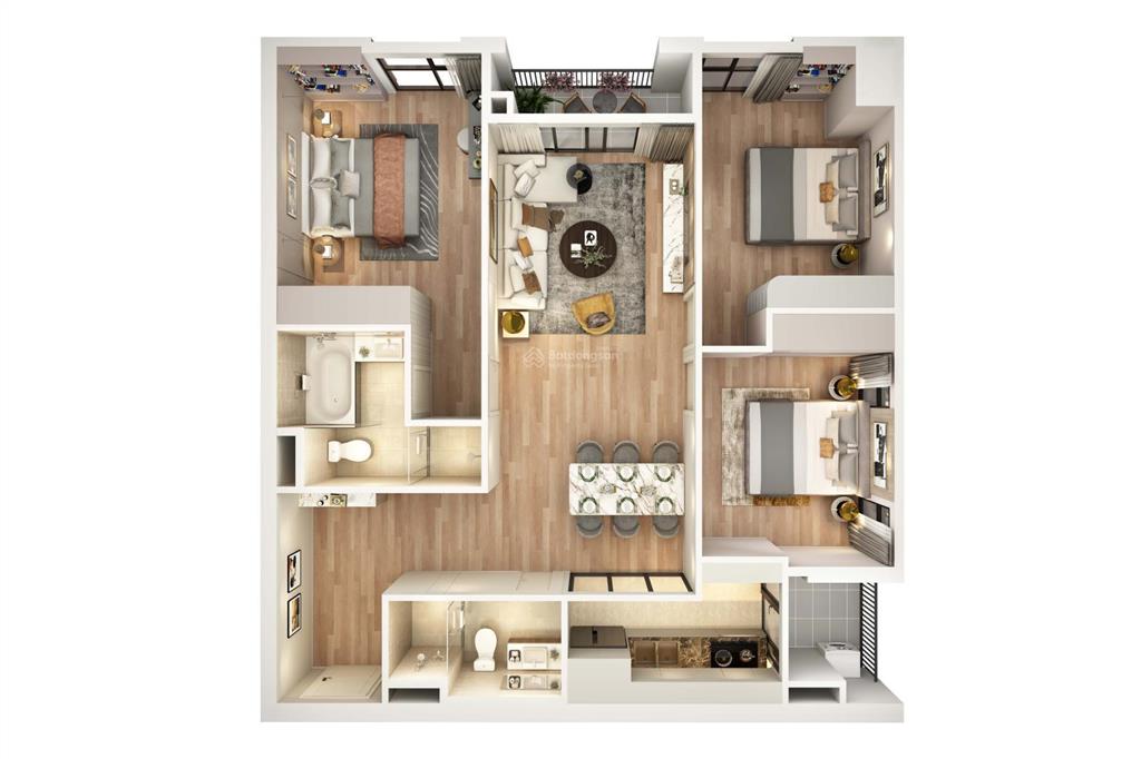 Căn hoa hậu moonlight 2 3pn 96,2m | 3 mặt thoáng cực hiếm   0943 444 *** để xem thực tế