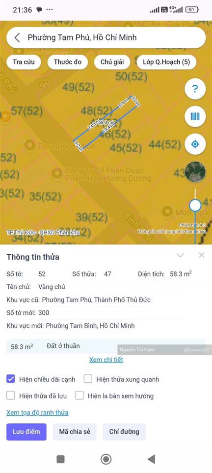 Bán nhà mặt tiền đường bình phú, tam phú, thủ đức 64m2 giá chỉ 5,3 tỷ