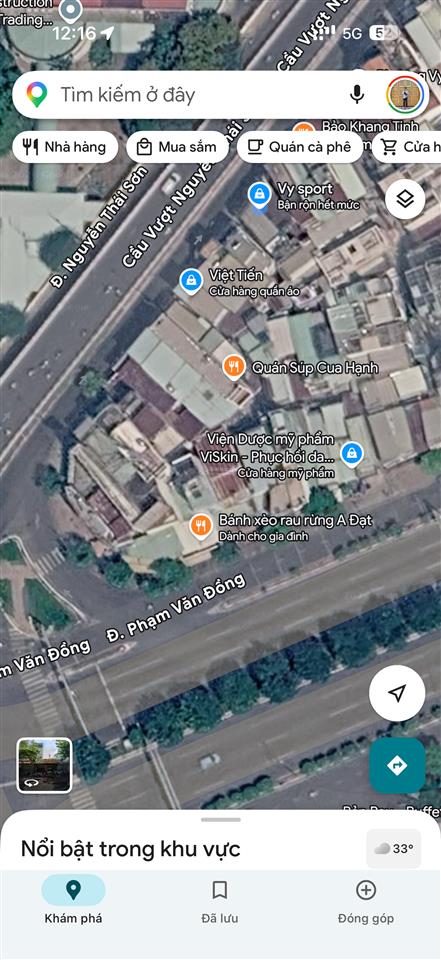Chính chủ bán căn gốc 2mt phạm văn đồng sát sân bay ngang 35m