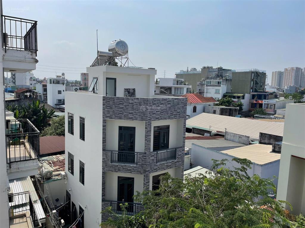 Bán nhà mới rất đẹp kiên cố 62m2, 4 tầng, 5pn, 6wc, hẻm ô tô lê văn thịnh, quận 2 giá tốt