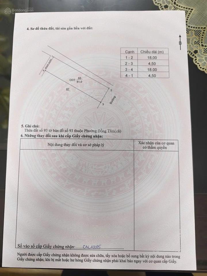 Chỉ 2,350 tỷ tl sở hữu ngay lô đất quy hoạch gần kdc tỉnh uỷ  vĩnh yên  vĩnh phúc