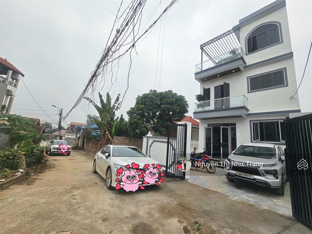 Nhà 3 tầng mới 100% lô góc liên bảo, vĩnh yên diện tích 127m mt 8m, lô góc 2 mặt tiền cự