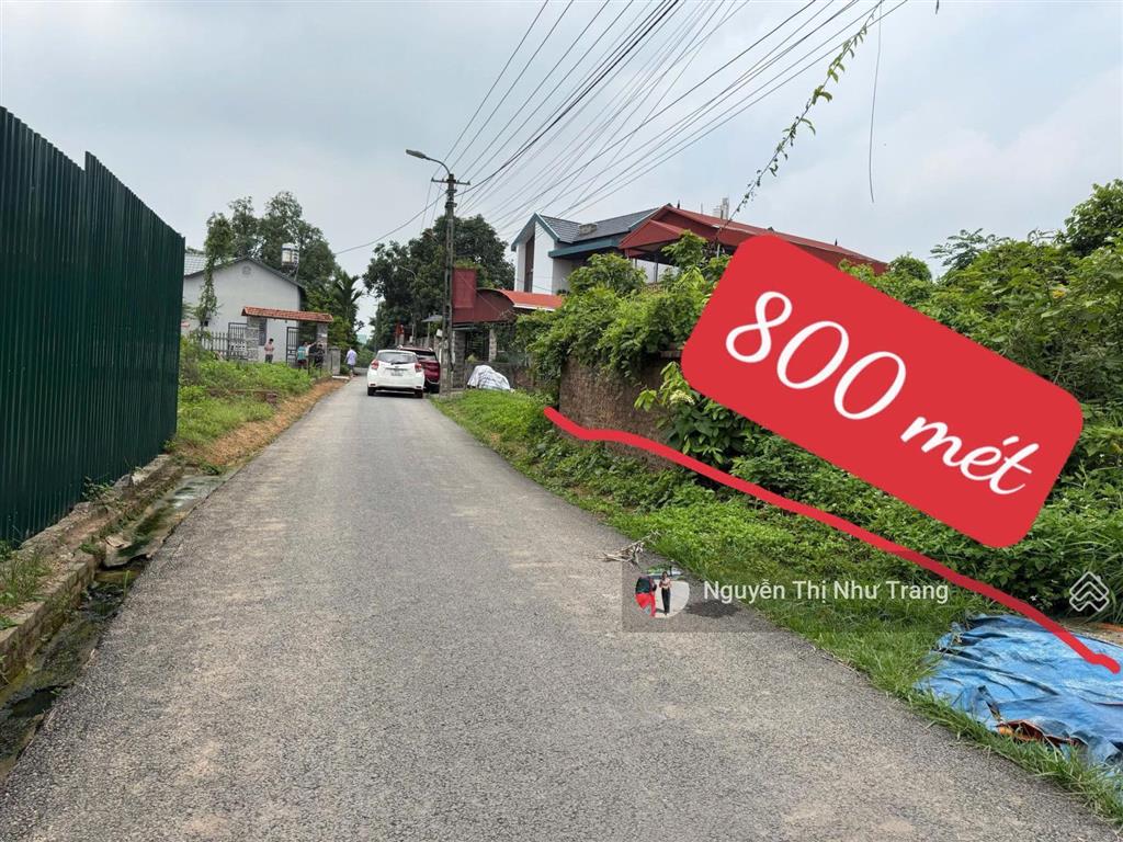 Siêu phẩm 800m gần tp vĩnh yên mặt tiền gần 19m cực hiếm! * diện tích 800m (100m thổ