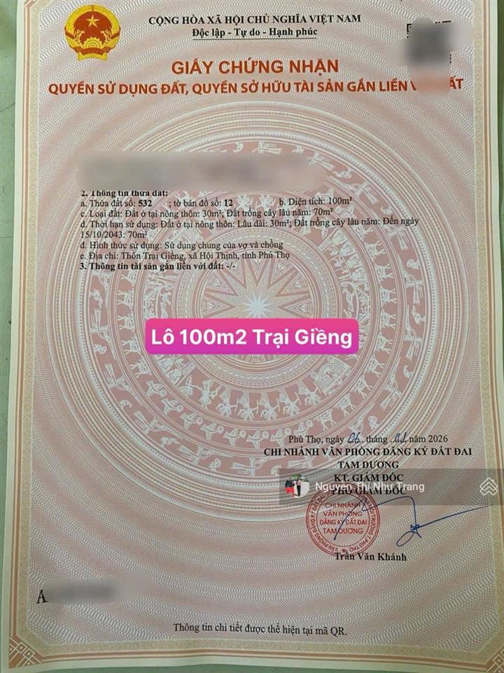 Thời điểm này 7xxtriệu mua đất tam dương, vĩnh phúc đã khó, huống chi đất giáp tp vĩnh yên trại