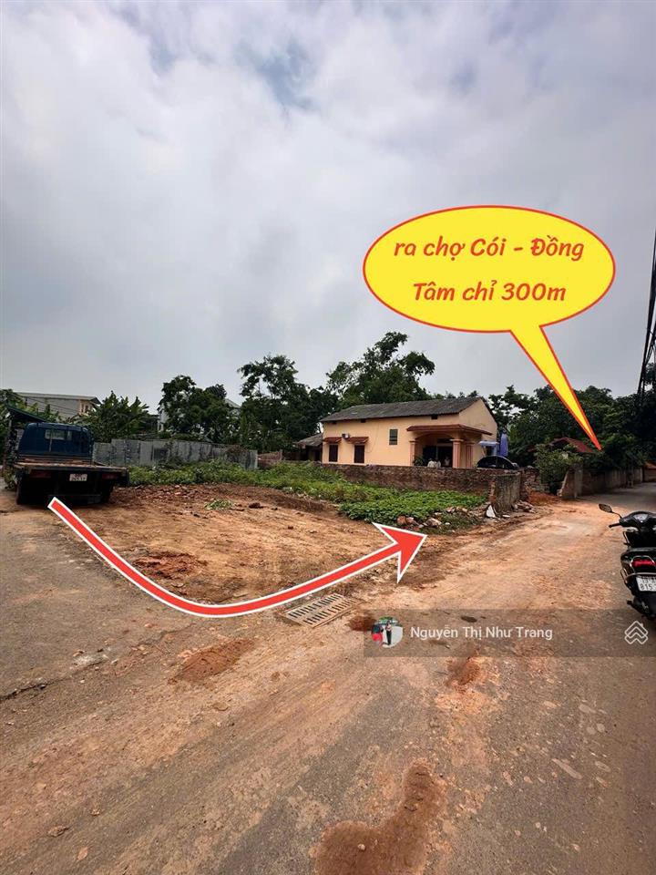 Lô góc tại đồng tâm  vĩnh yên  vĩnh phúc gần chợ cói
em lên 1 lô đất mới tinh góc 2 mặt tiền
