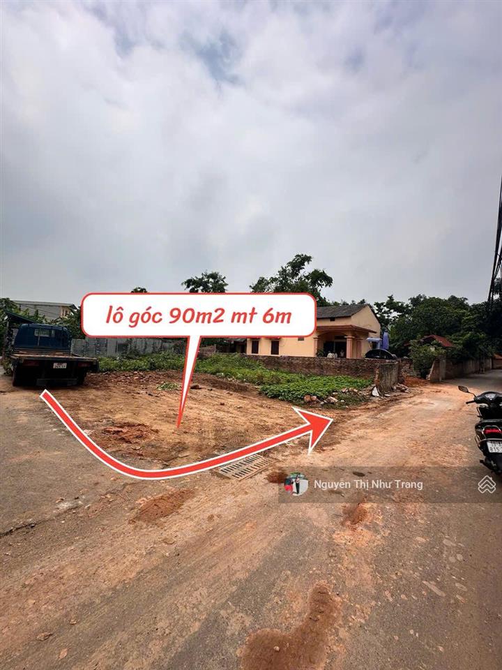 Lô góc tại đồng tâm  vĩnh yên  vĩnh phúc gần chợ cói
em lên 1 lô đất mới tinh góc 2 mặt tiền