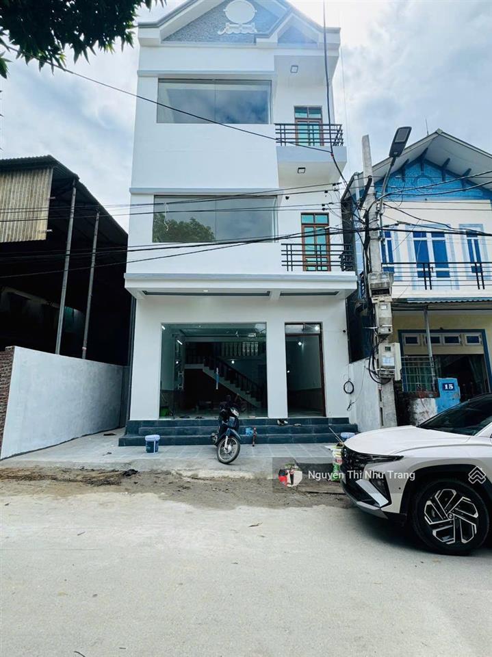 Nhà 3 tầng mặt tiền 6,2m trục chính cốc lâm, bình định, yên lạc, vĩnh phúc, nhà mới đẹp, dt 118m2
