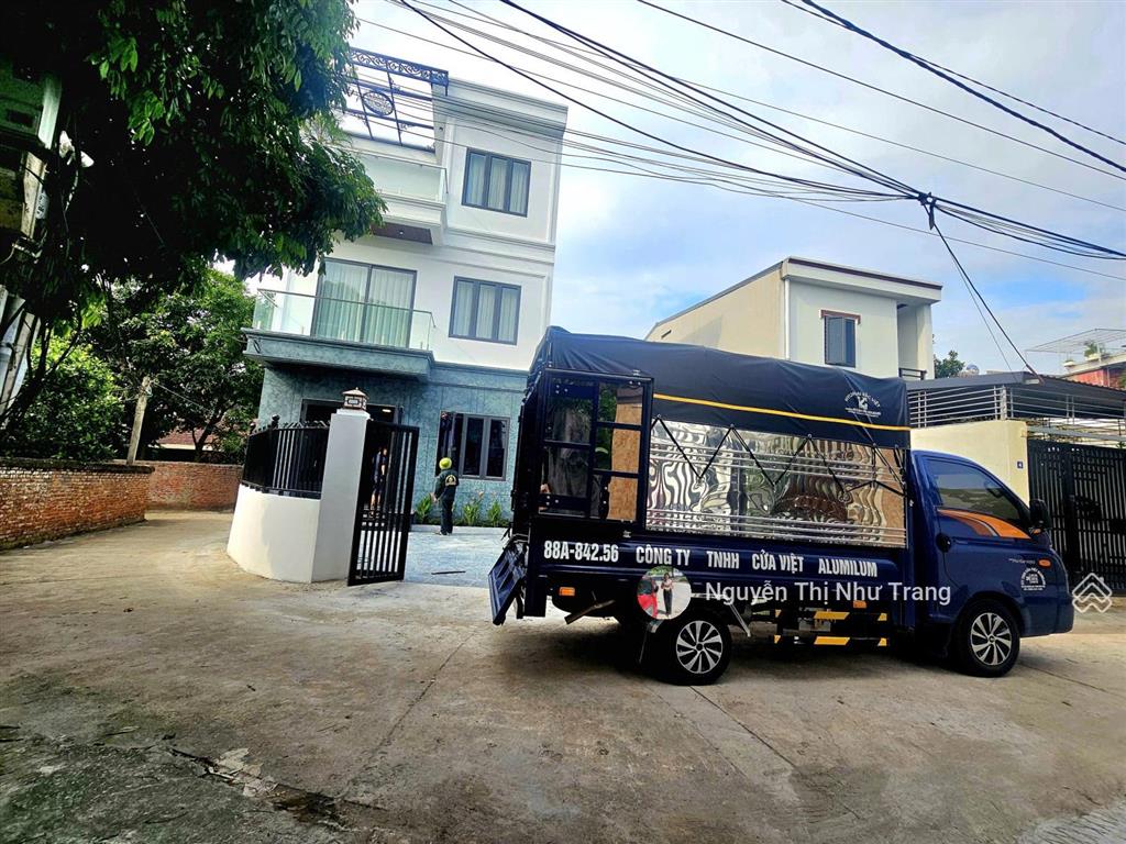 Nhà mới 100% căn góc 2 mặt tiền liên bảo, vĩnh yên, vĩnh phúc, diện tích 90m2, mt 7m