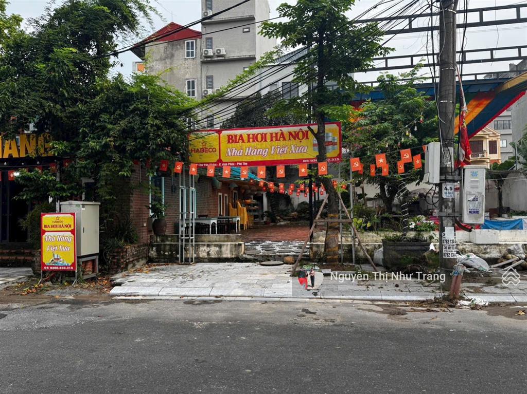 Em bán lô đất 136m2, mt 7,5m ngay trung tâm vĩnh yên, vĩnh phúc  lô đất mặt tiền cực đẹp 7,5m