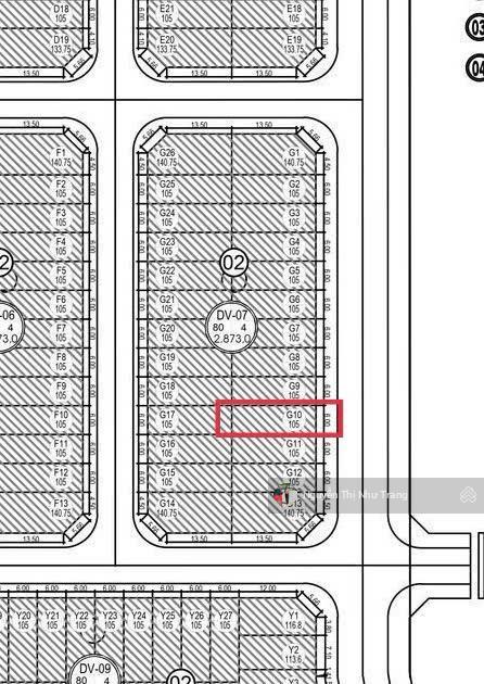 Hiếm có 1 lô dịch vụ tích sơn, vĩnh yên, vĩnh phúc 2 tỷ 9* diện tích 105m2 (mặt tiền 6m)