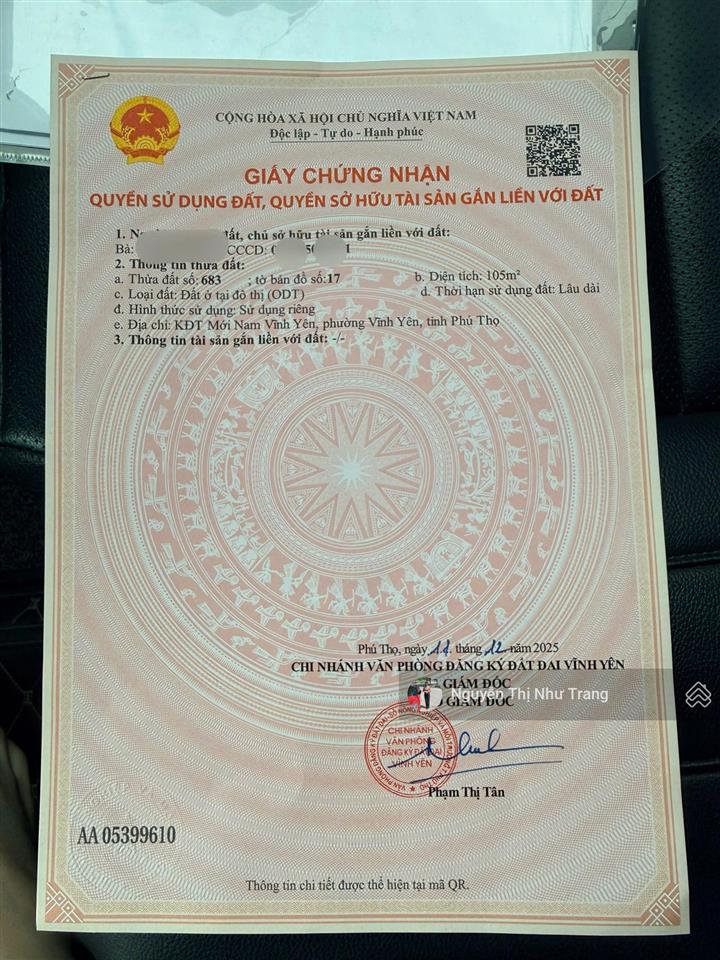 Không có lô thứ 2 rẻ như thế này, rẻ không mua đắt lấy gì bán lên cho quý nđt lô đất khu đô thị nam