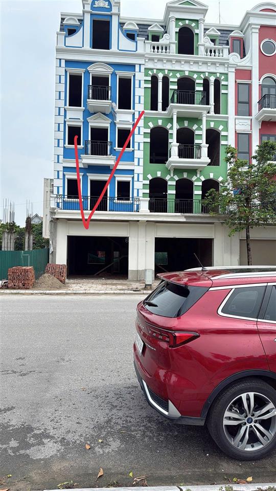 Cắt lỗ 1,0 tỷ! bán nhà phố kđt bắc đầm vạc  vĩnh yên  vĩnh phúc vị trí trục chính 25m, gần