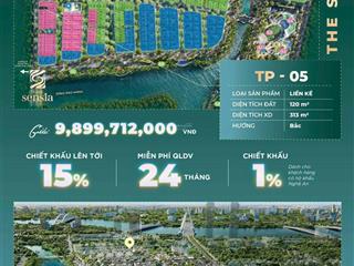 Căn nhà phố 4 tầng kđt the sensia giá hơn 8 tỷ đường 18m, vừa ở vừa kinh doanh