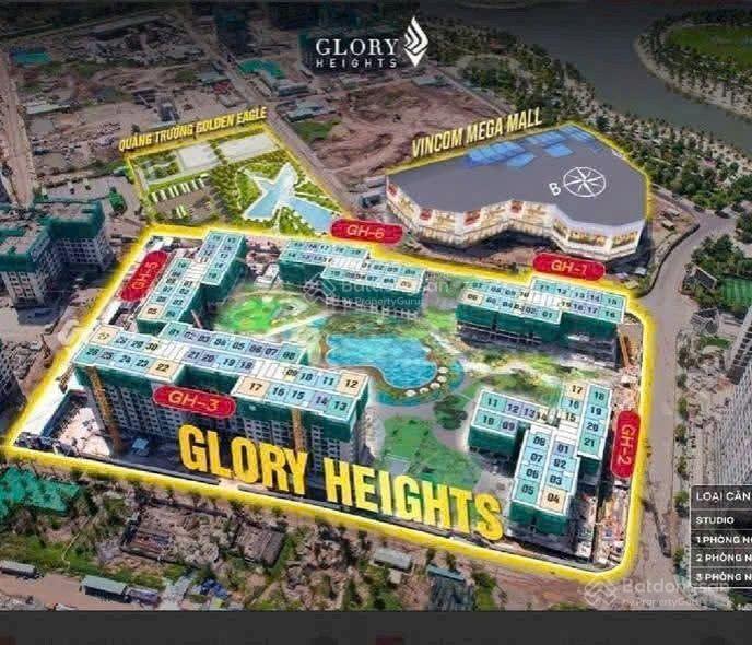 Căn 2pn + 1 (căn góc) gh6 ngay vị trí trung tâm thương mại và công viên 36 hecta