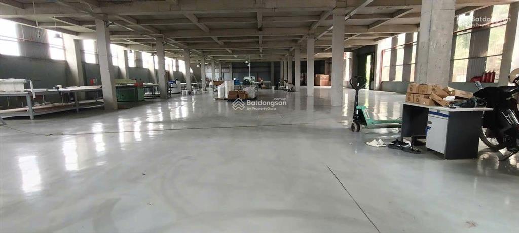 Cho thuê kho xưởng, sàn văn phòng, kcn trường an an khánh 900m2 pccc vòi phun 100k/m2/th 0963 596 ***