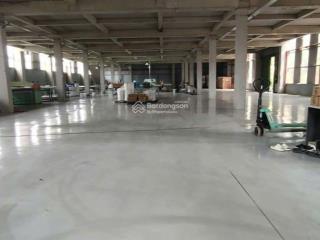Cho thuê kho xưởng, sàn văn phòng, kcn trường an an khánh 900m2 pccc vòi phun 100k/m2/th 0963 596 ***