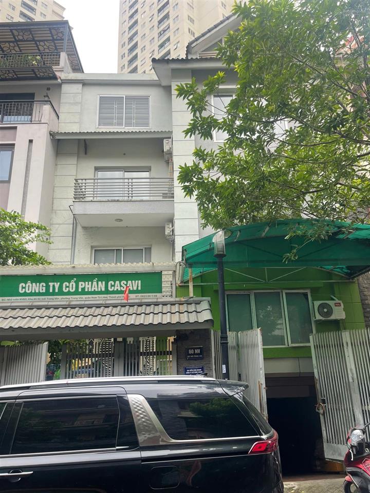Cho thuê biệt thự trung văn. 120 m2 * 4 tầng + 1 hầm. chia phòng, ô tô tránh.  0963 596 ***