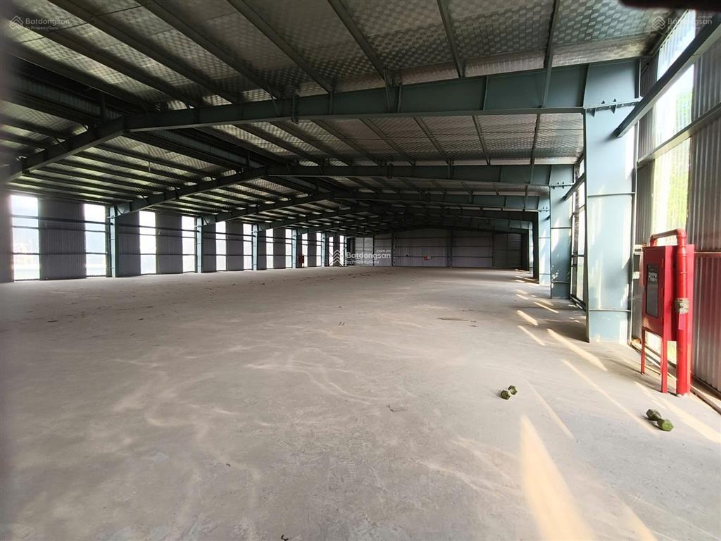 Cho thuê kho kcn lại yên, an khánh, hđ. dt 1300m2, cao 7m, công đổ cửa. giá 70k/m2.  0963 596 ***