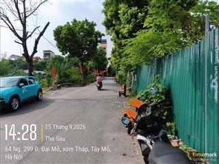 Cho thuê bãi đất trống tại đại mỗ, nam từ liêm, hn. 25k/m, dt 600m2. gần siêu thị aeon mall hà đông