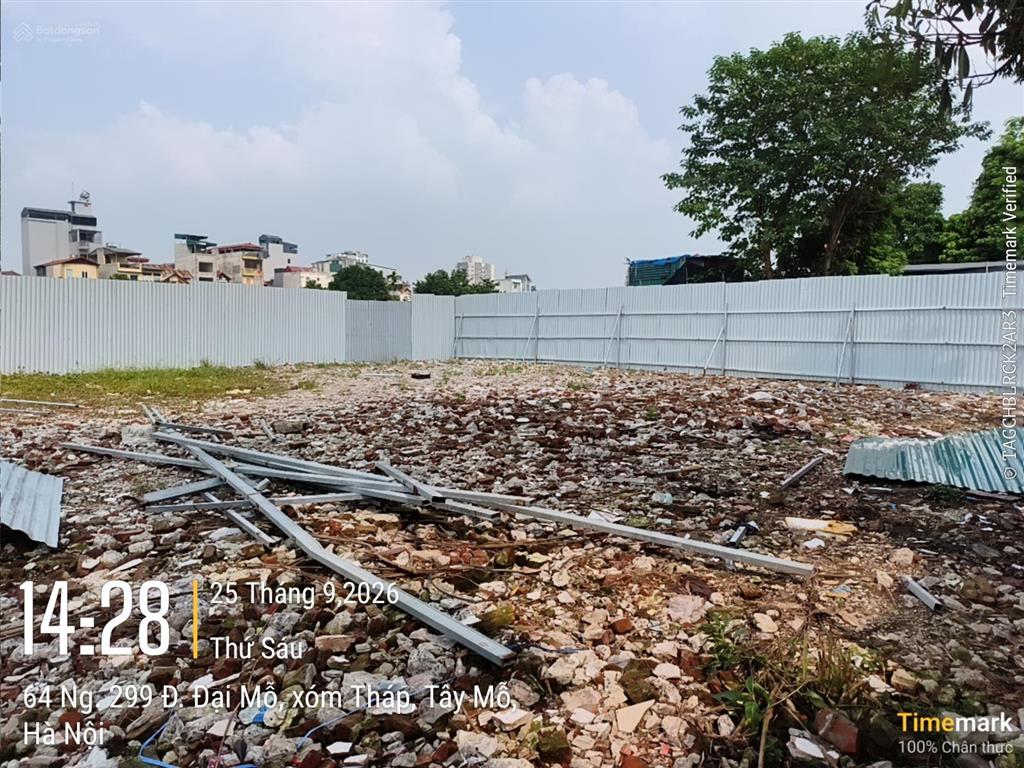 Cho thuê bãi đất trống tại đại mỗ, nam từ liêm, hn. 25k/m, dt 600m2. gần siêu thị aeon mall hà đông