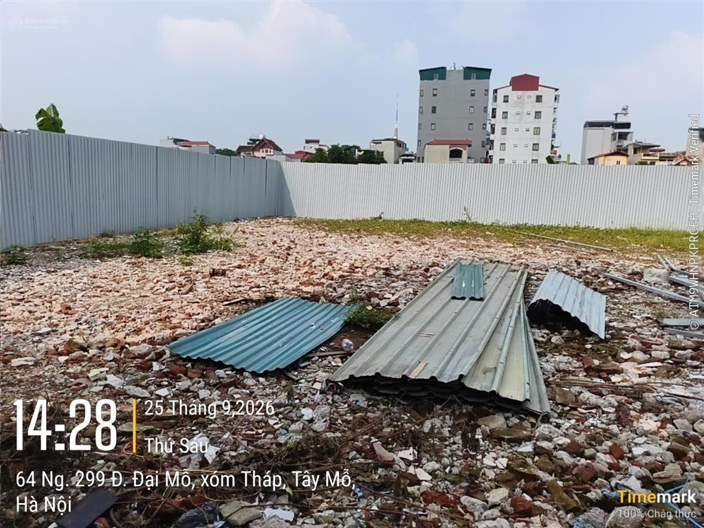 Cho thuê bãi đất trống tại đại mỗ, nam từ liêm, hn. 25k/m, dt 600m2. gần siêu thị aeon mall hà đông