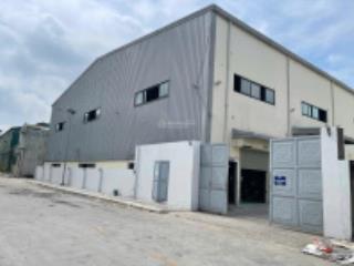 Cho thuê kho xưởng tại trạm trôi, hoài đức. 3032m2, đủ pccc. (90 nghìn/m2/tháng), 0963 596 ***