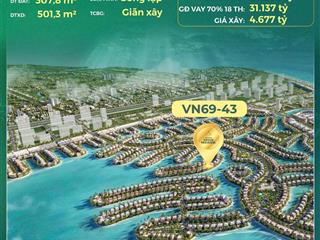 Biệt thự song lập  siêu phẩm định vị đẳng cấp của gia chủ tại vinhome cần giờ