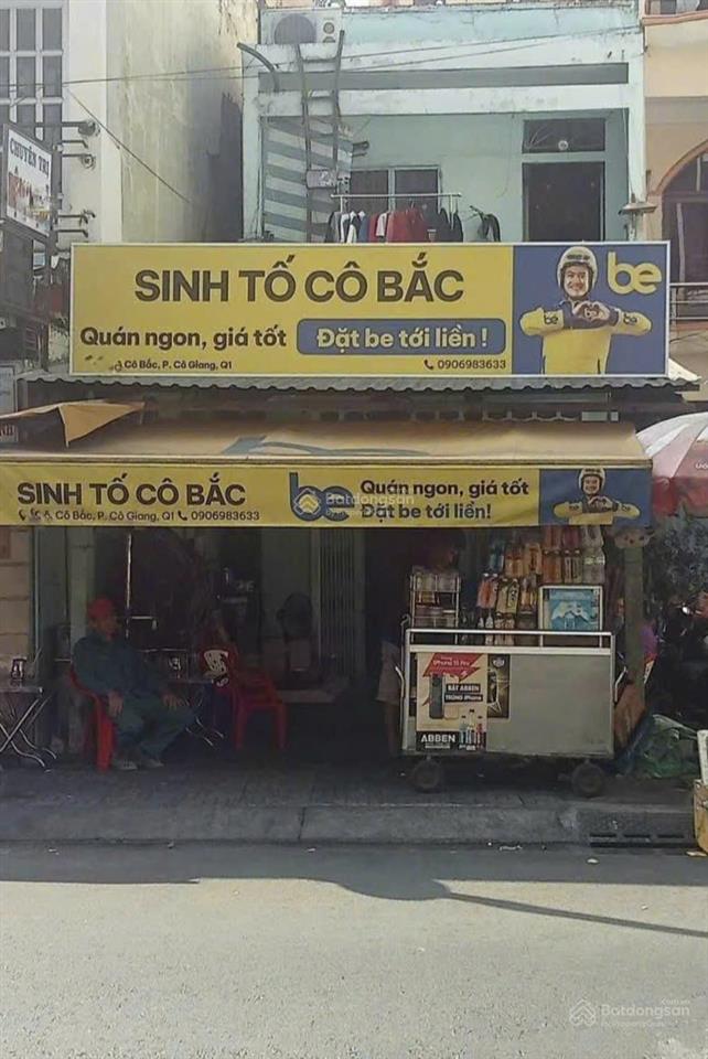 Bán nhà mặt tiền kinh doanh đường cô bắc q1. dt 4.3x17m giá 23.5 tỷ