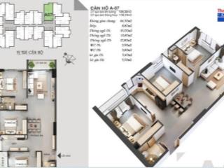 Căn hộ diện tích lớn thanh xuân complex 24t3 3pn tầng trung thiết kế đẹp full nội thất
