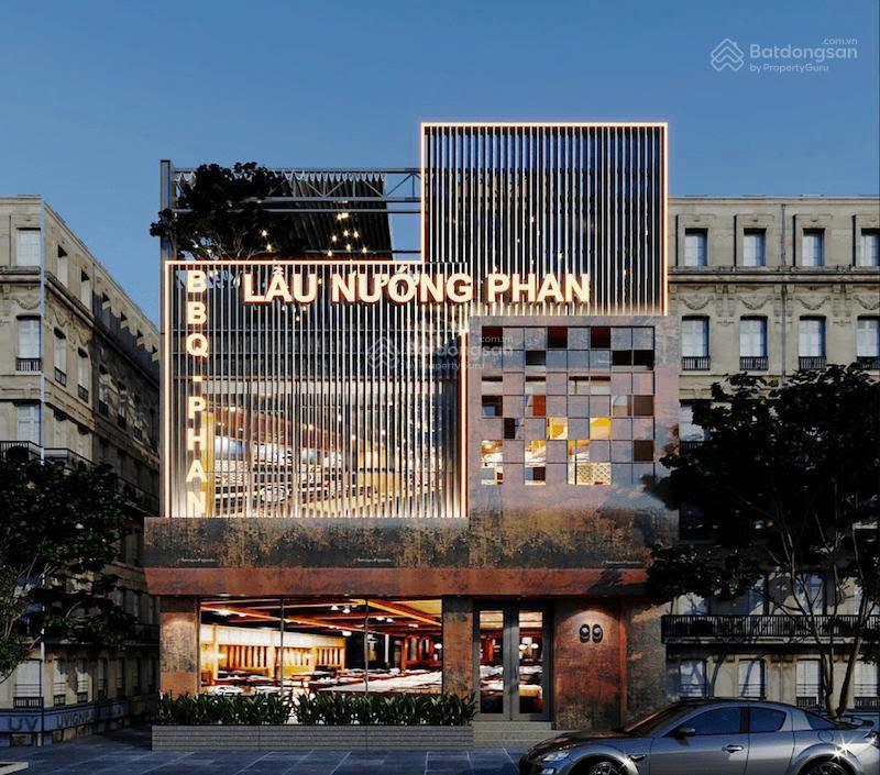 Cho thuê nhà mặt phố hàn thuyên hai bà trưng 253m x 6 tầng mt 13m 450 triệu/tháng cân mọi mô hình