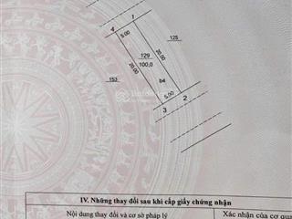 Kđt đô nghĩa 100m2 2 mặt đường xây hết đất giá đầu tư