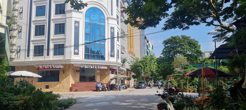 Giảm 2 tỷ cần bán đất mặt phố khu vạn phúc, hà đông 77,5m2 mt 5m xây 8 tầng hiếm