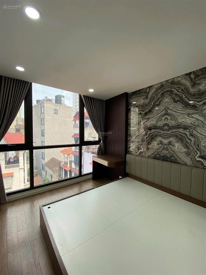 Tòa văn phòng mộ lao, hà đông 52m2, mặt tiền 6m 7 tầng thang máy, ở và làm văn phòng, ô tô tránh