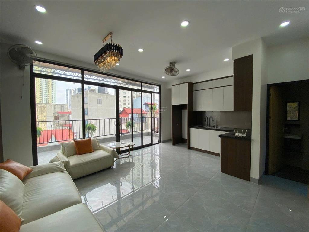 Tòa văn phòng mộ lao, hà đông 52m2, mặt tiền 6m 7 tầng thang máy, ở và làm văn phòng, ô tô tránh
