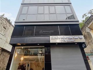 Tòa văn phòng mộ lao, hà đông 52m2, mặt tiền 6m 7 tầng thang máy, ở và làm văn phòng, ô tô tránh
