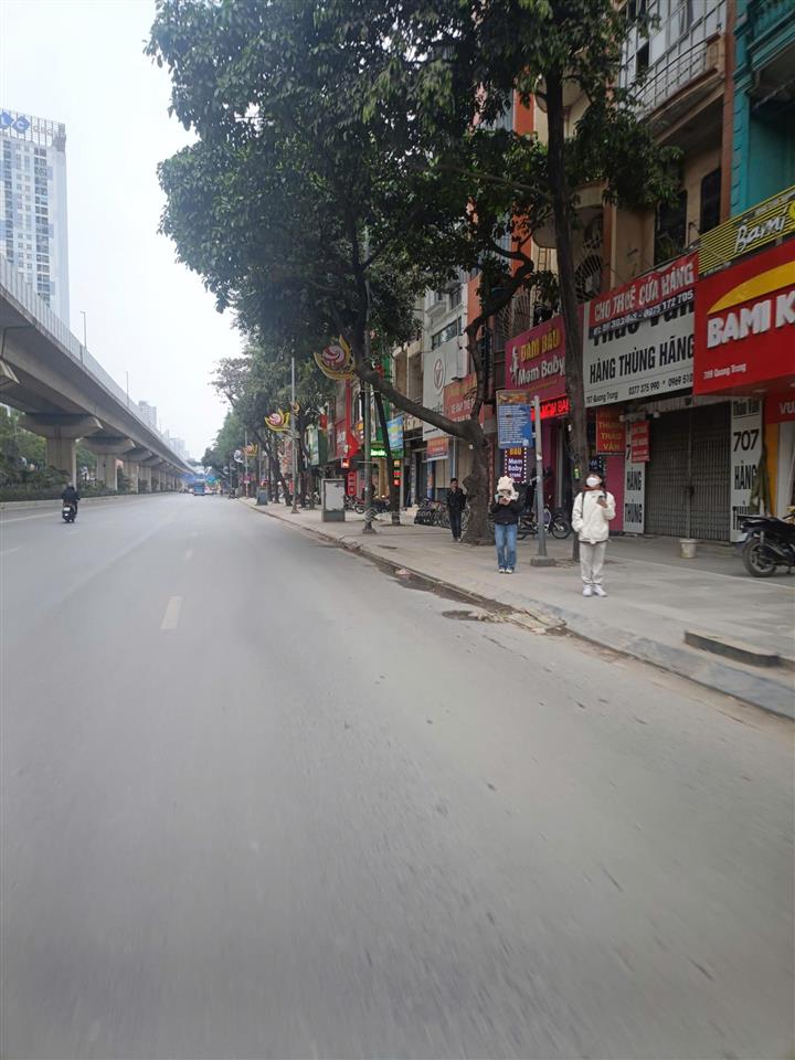 Giảm 7 tỷ mặt phố quang trung hà đông 200m2 mặt tiền 9m, 50 tỷ