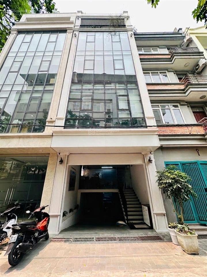 Giảm 4 tỷ cần bán tòa văn phòng khu him lam vạn phúc, hà đông 75m2 6 tầng có hầm