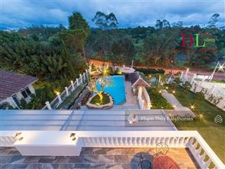 Biệt thự đà lạt kiến trúc anh view sân golf đồi cù