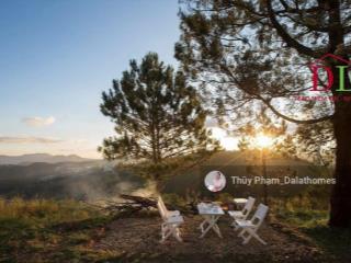Hướng view thung lũng săn mây, biệt thự đỉnh đồi kqh viện nghiên cứu hạt nhân