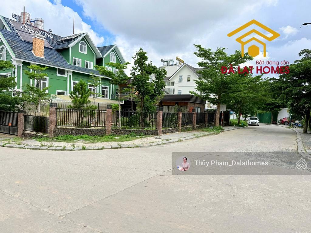 Bán đất kqh golf valley đà lạt | lô góc 2 mặt tiền